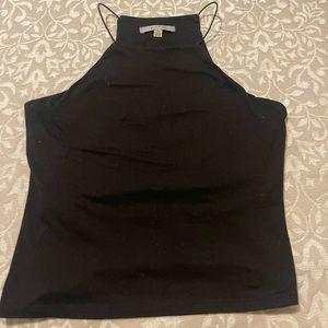 Black Halter Tank Top